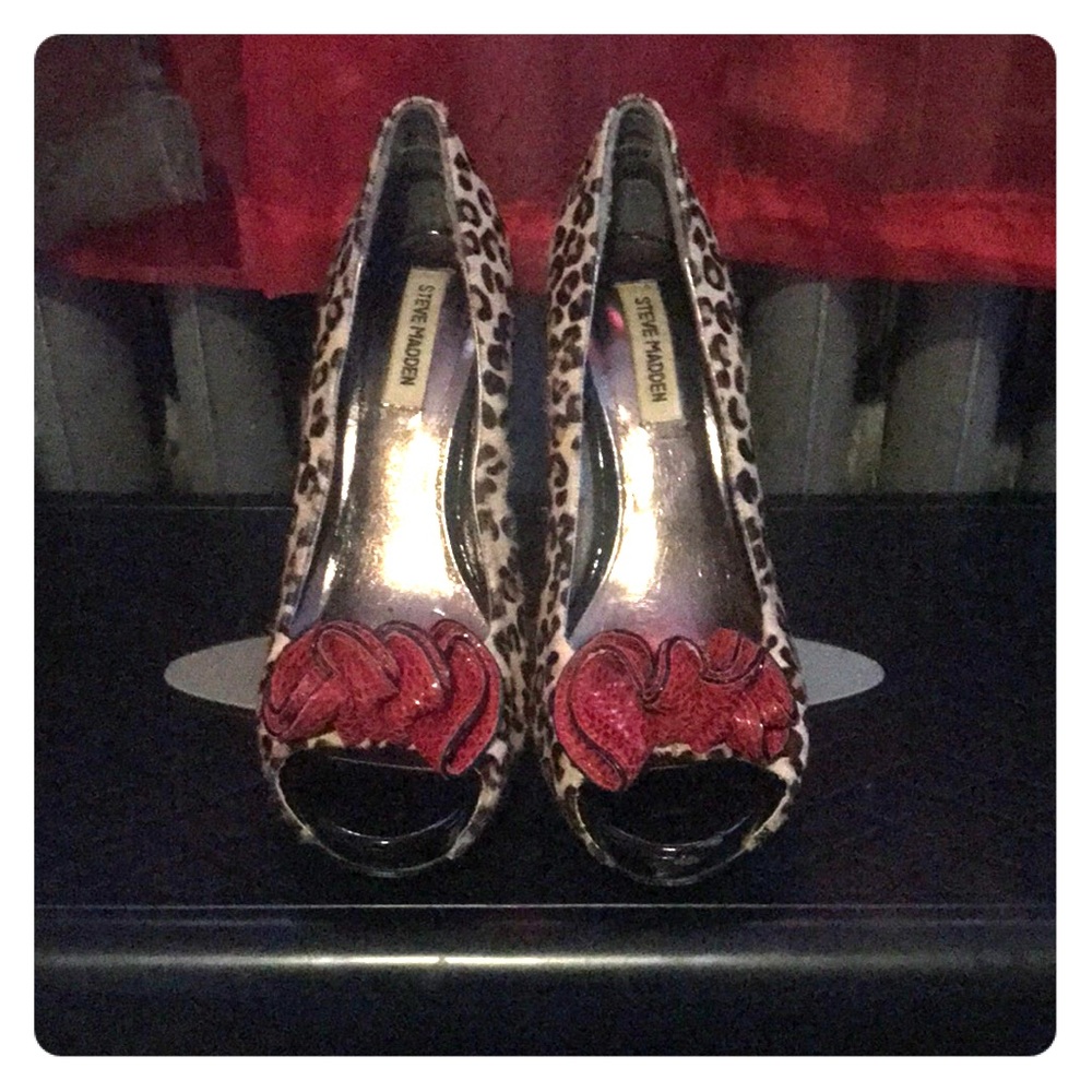 Leopard heels